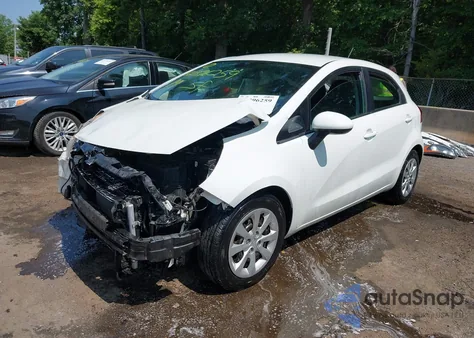 2014 Kia Rio Lx from USA, damaged, VIN KNADM5A31E6382018